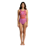 Leotard – Pink & Orange